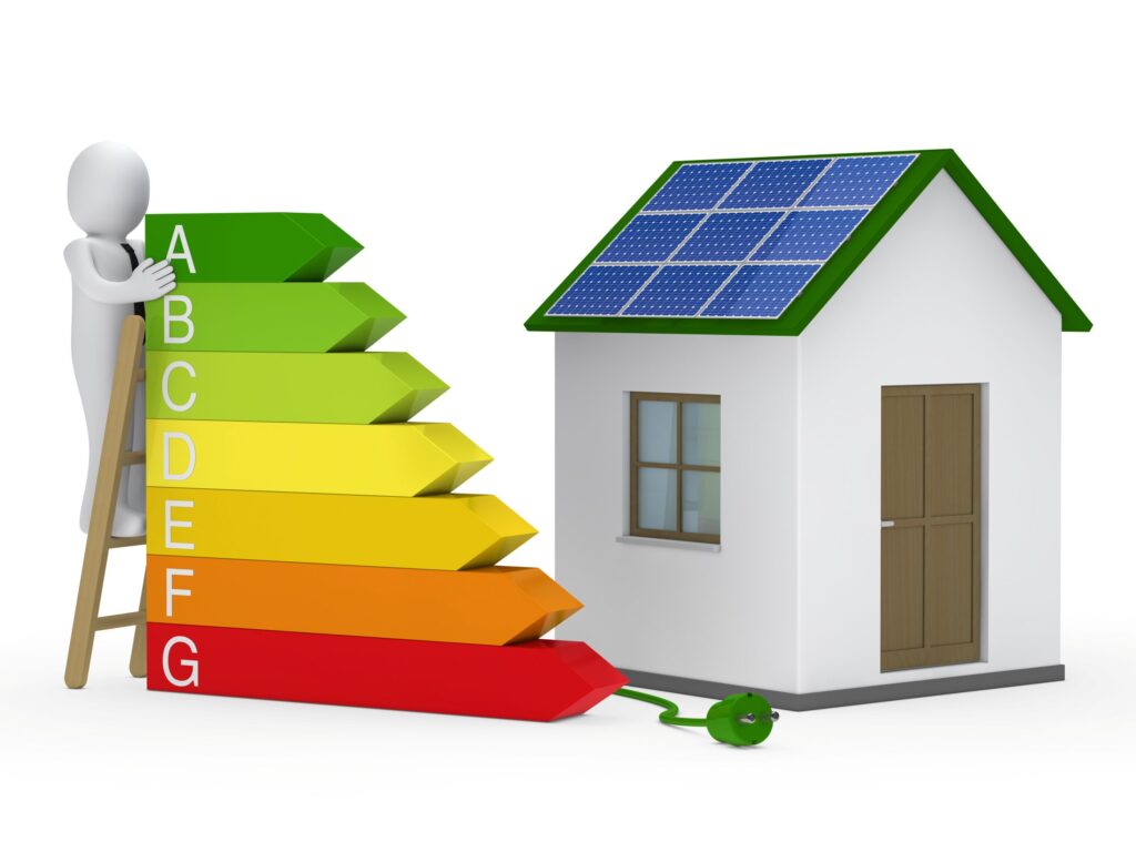 Haus mit Solar und Energieausweis